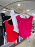Sleeveless Square Neck Tops